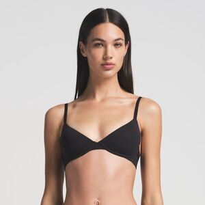Skims Fits Everybody Plunge Bra Onyx Size 30B